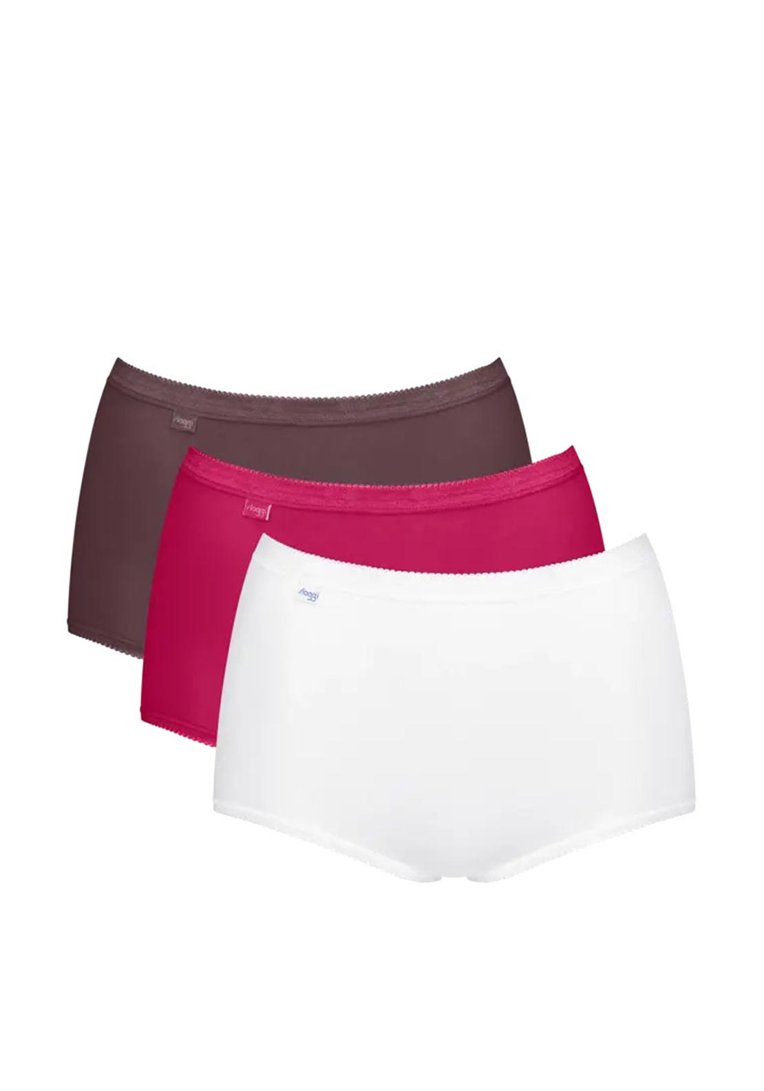 Sloggi Basic Maxi Knickers 3 Pack, Multi