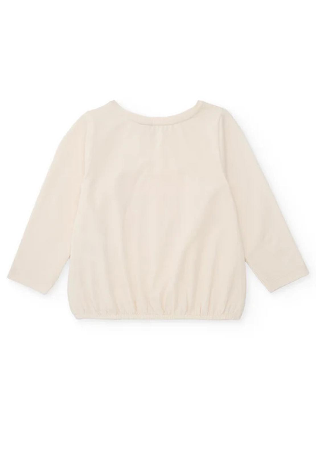 Tuc Tuc Mini Girl You Are Perfect Long Sleeve Top, White