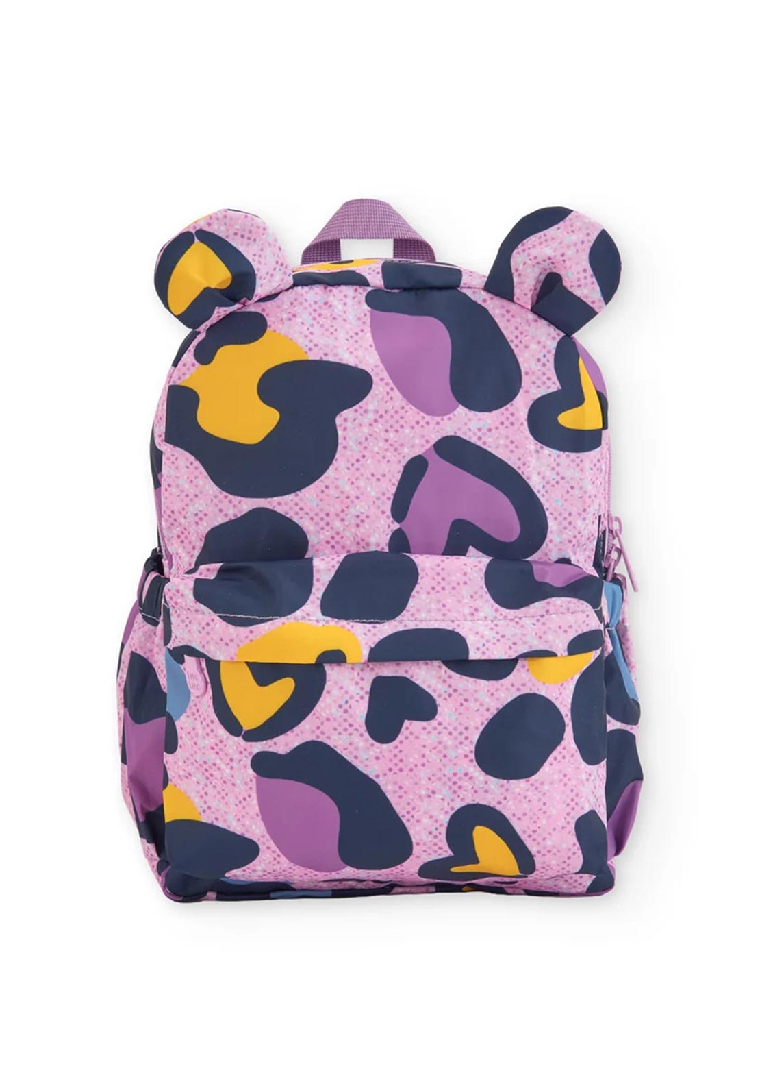 Tuc Tuc Girl Mini Animal Print Backpack, Purple