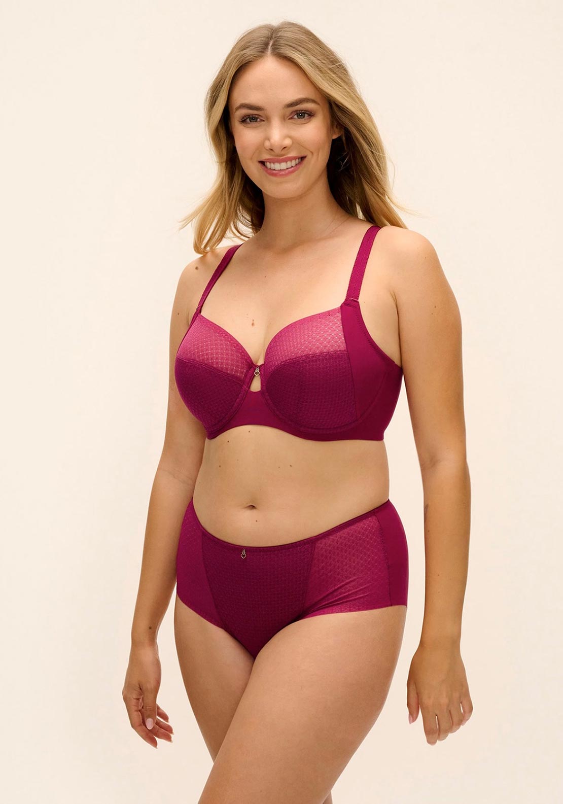 Fantasie Evolution Comfort Side Support Bra, Red