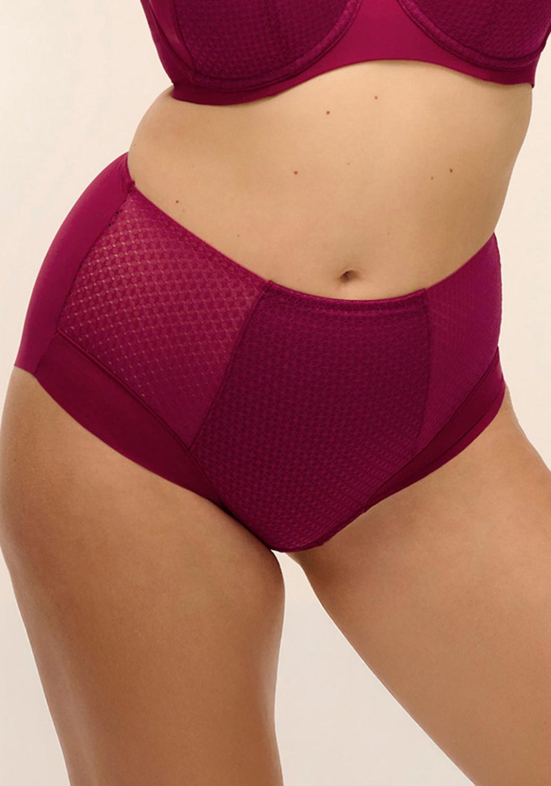 Fantasie Evolution Comfort High Waist Brief, Red