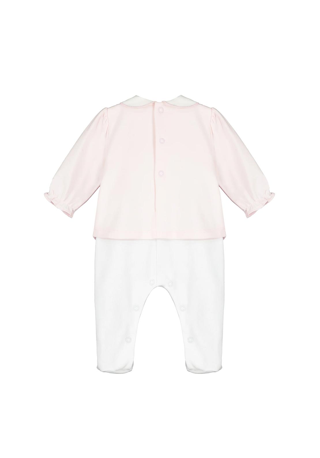 Emile Et Rose Baby Girl Betty Babygrow and Headband Set, Pink