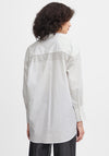 Ichi Rubina Woven Shirt, Cloud Dancer