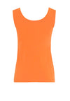 Dolcezza Basic Round Neck Vest Top, Orange