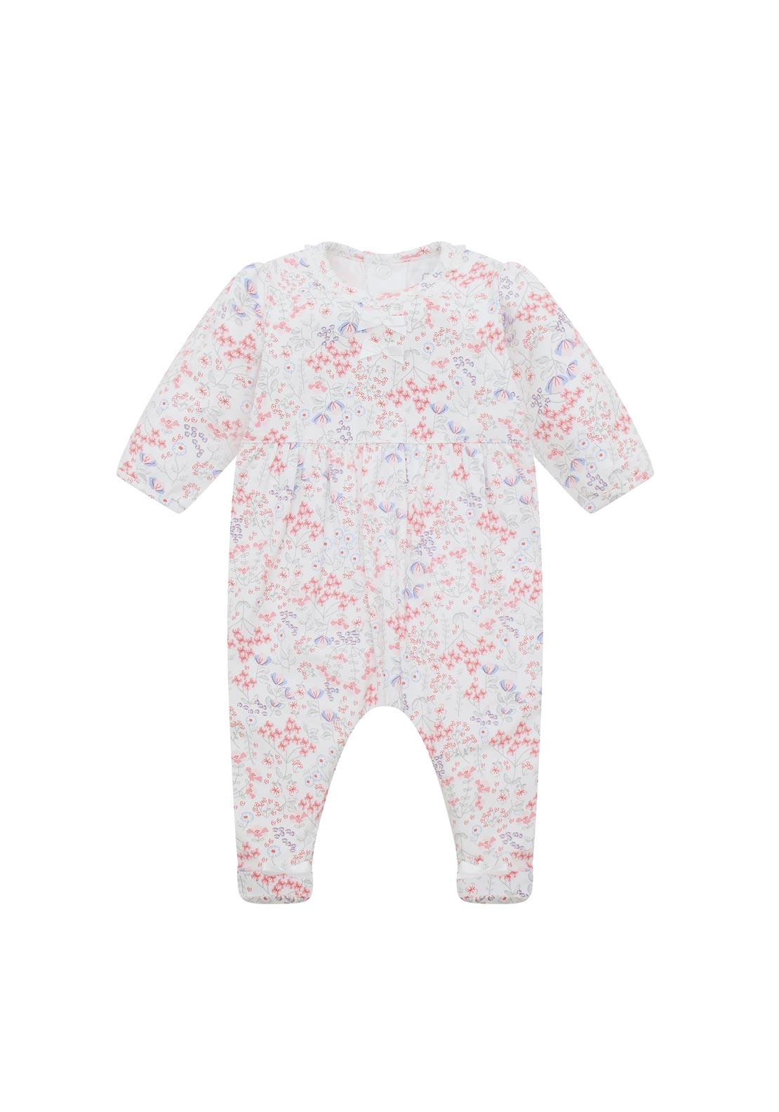 Emile Et Rose Baby Girl Lacey Babygrow and Headband Set, Pink