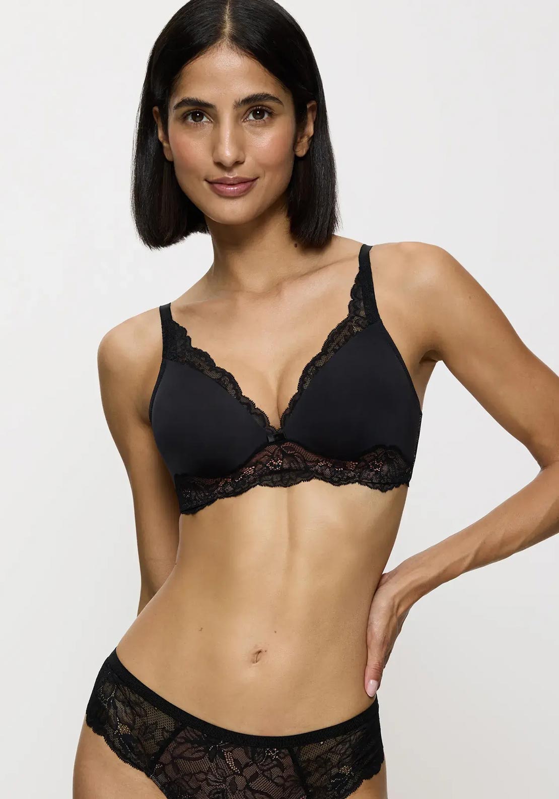 Triumph Amourette Charm P Non Wired Bra, Black