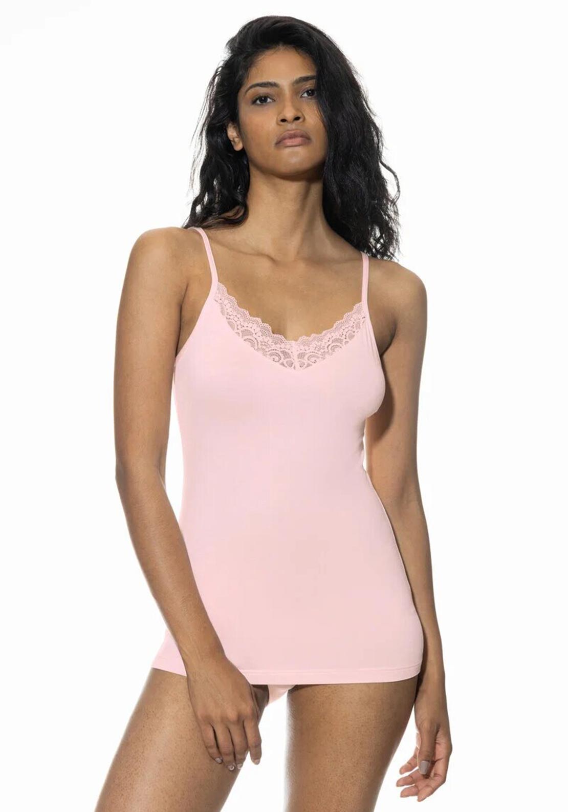 Mey Ami Lace Camisole, Pink - McElhinneys