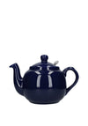 Kitchen Craft 1.2L Traditional Farmhouse Filter Teapot, Cobalt Blue