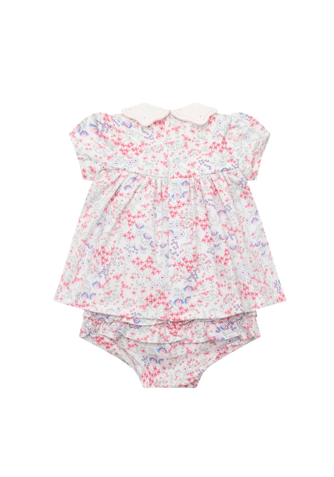 Emile Et Rose Baby Girl Lola Floral Dress & Pant Set, Pink