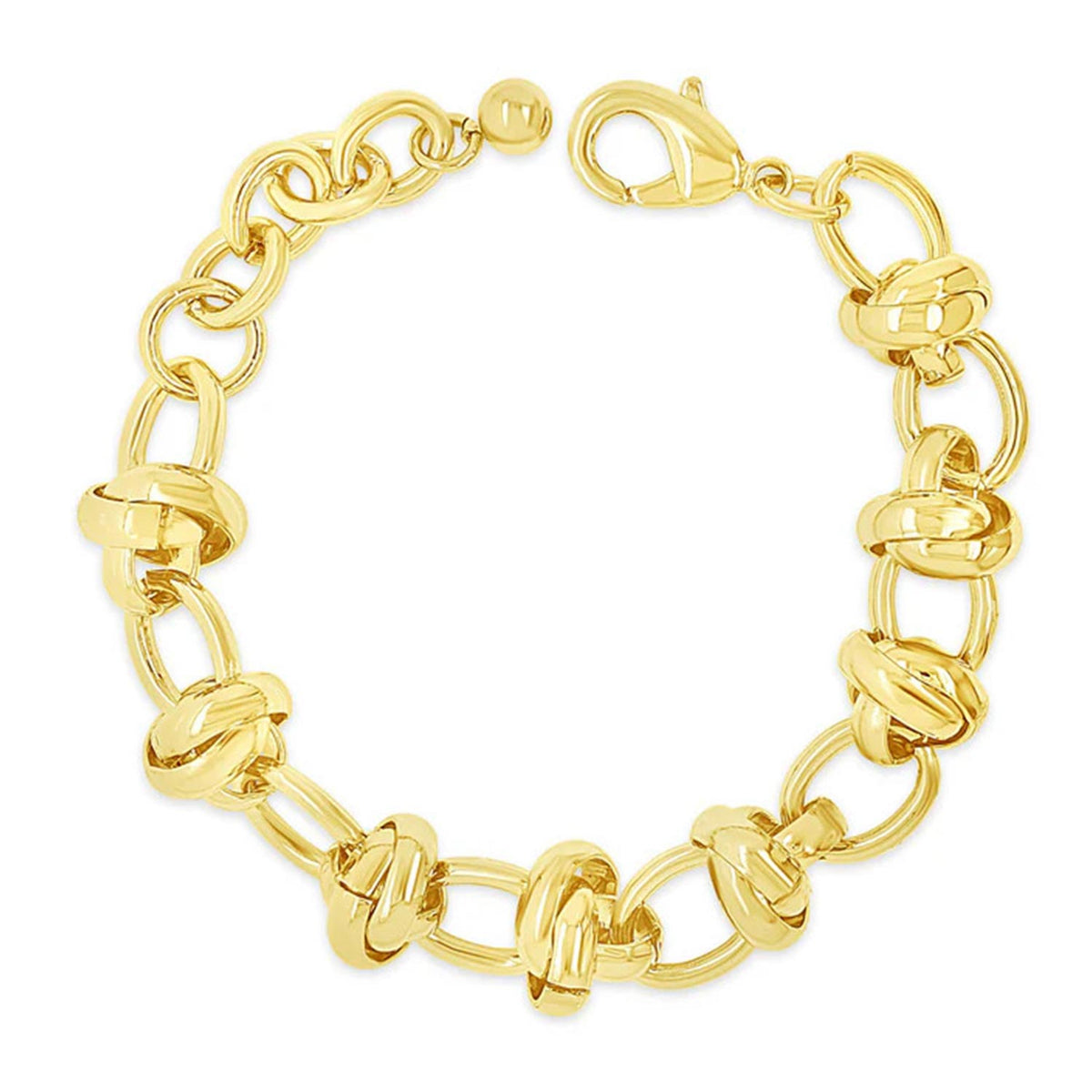 Absolute Chunky Link Bracelet, Gold