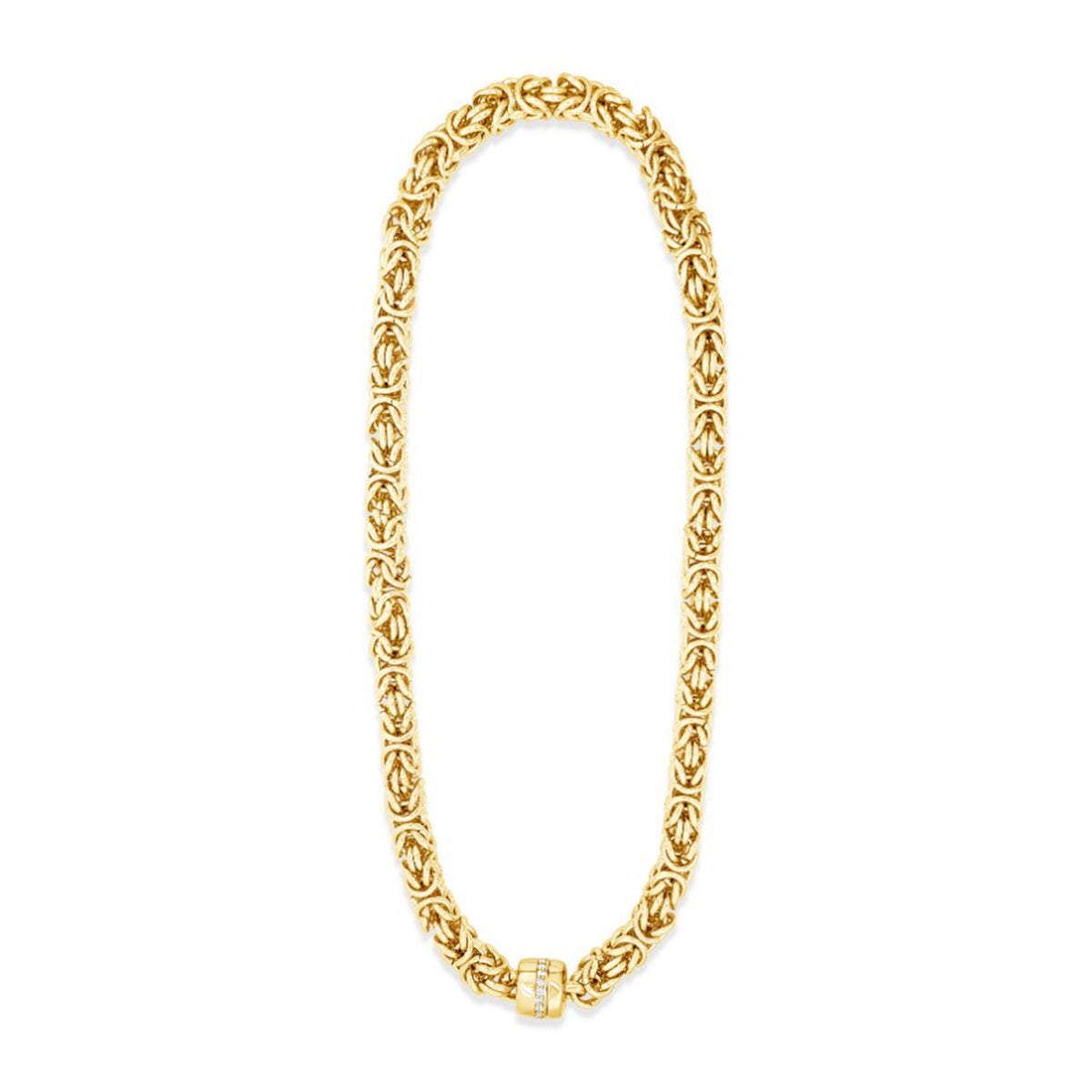 Absolute Rope Link Magnetic Necklace, Gold