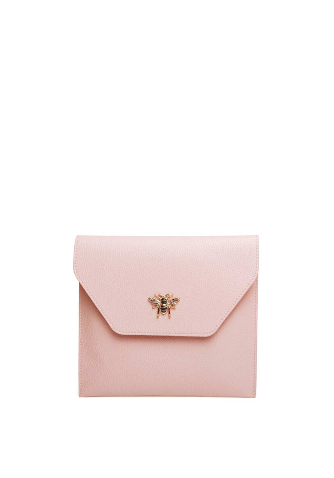 Alice Wheeler London Travel Mirror & Case, Pink