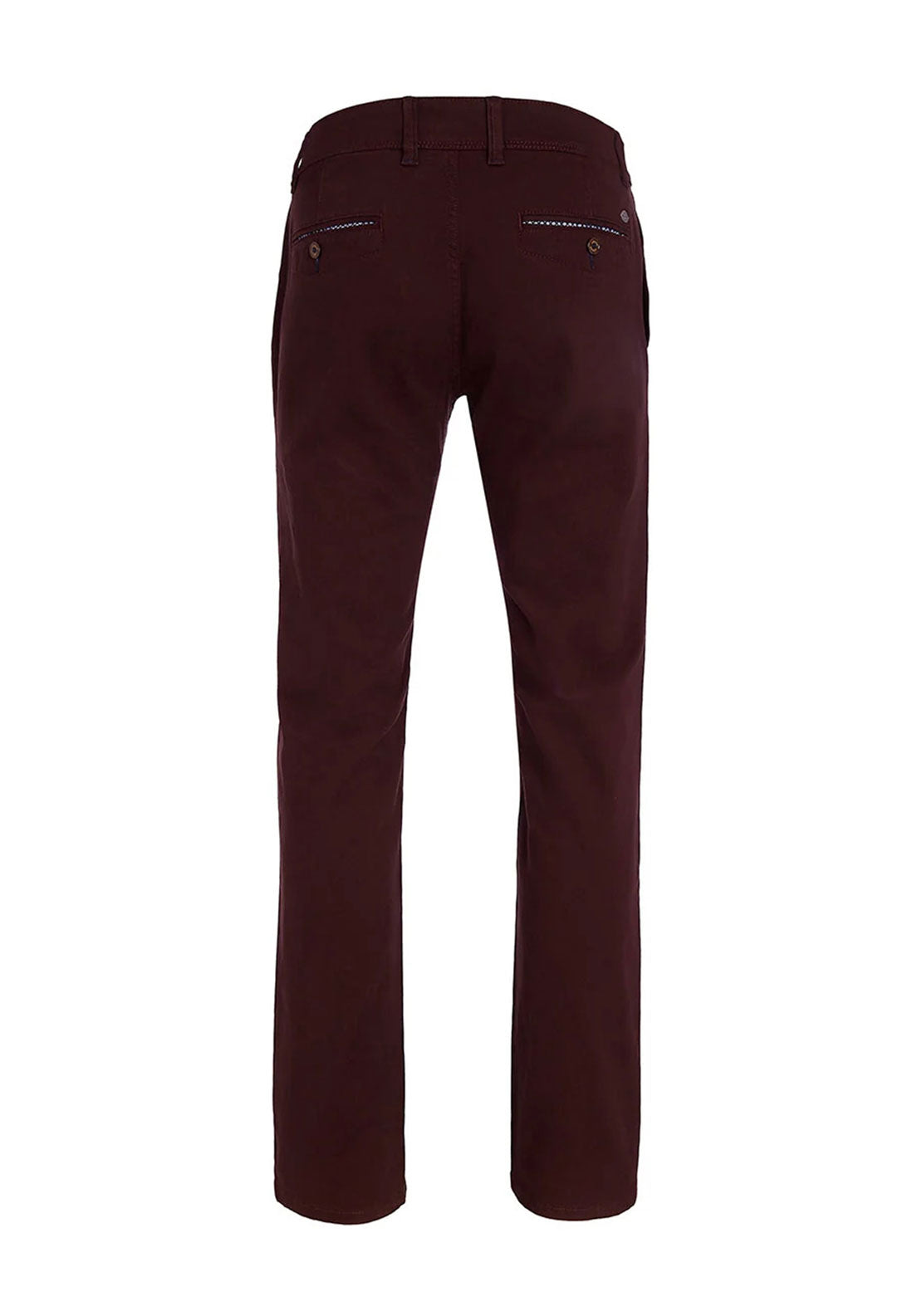 Andre Mane Modern Fit Chinos, Chocolate Brown