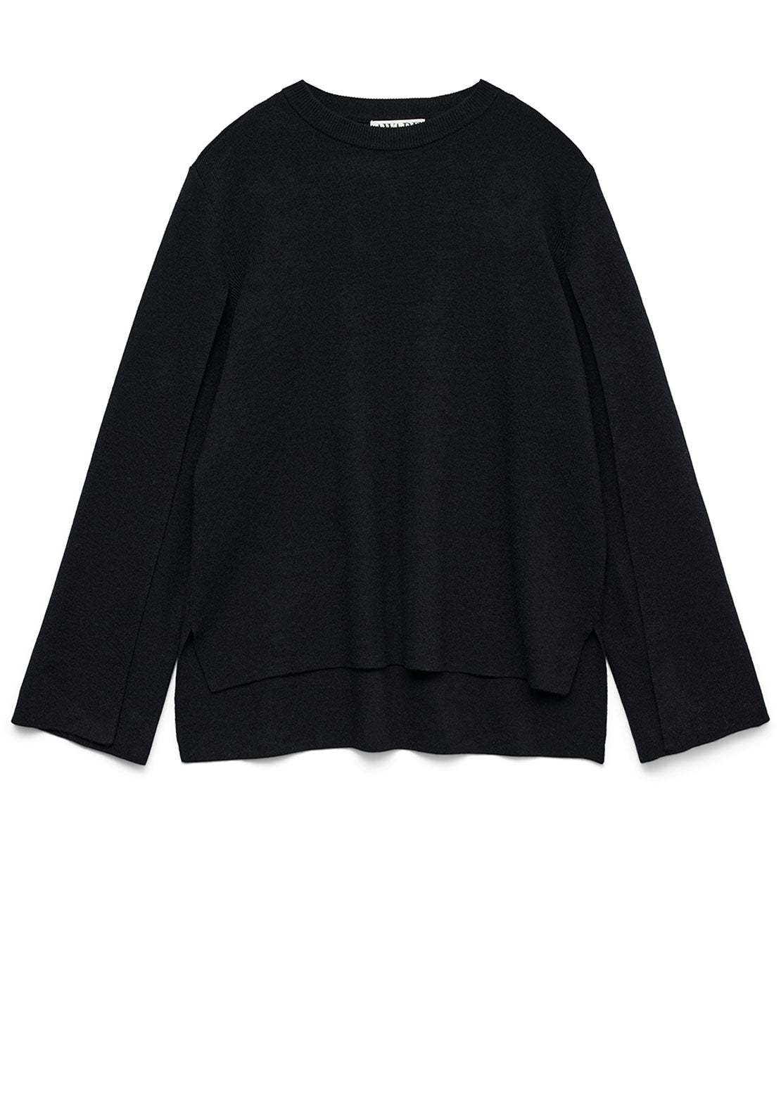 Aware Vero Moda Thilde Long Sleeve Round Neck Jumper, Black