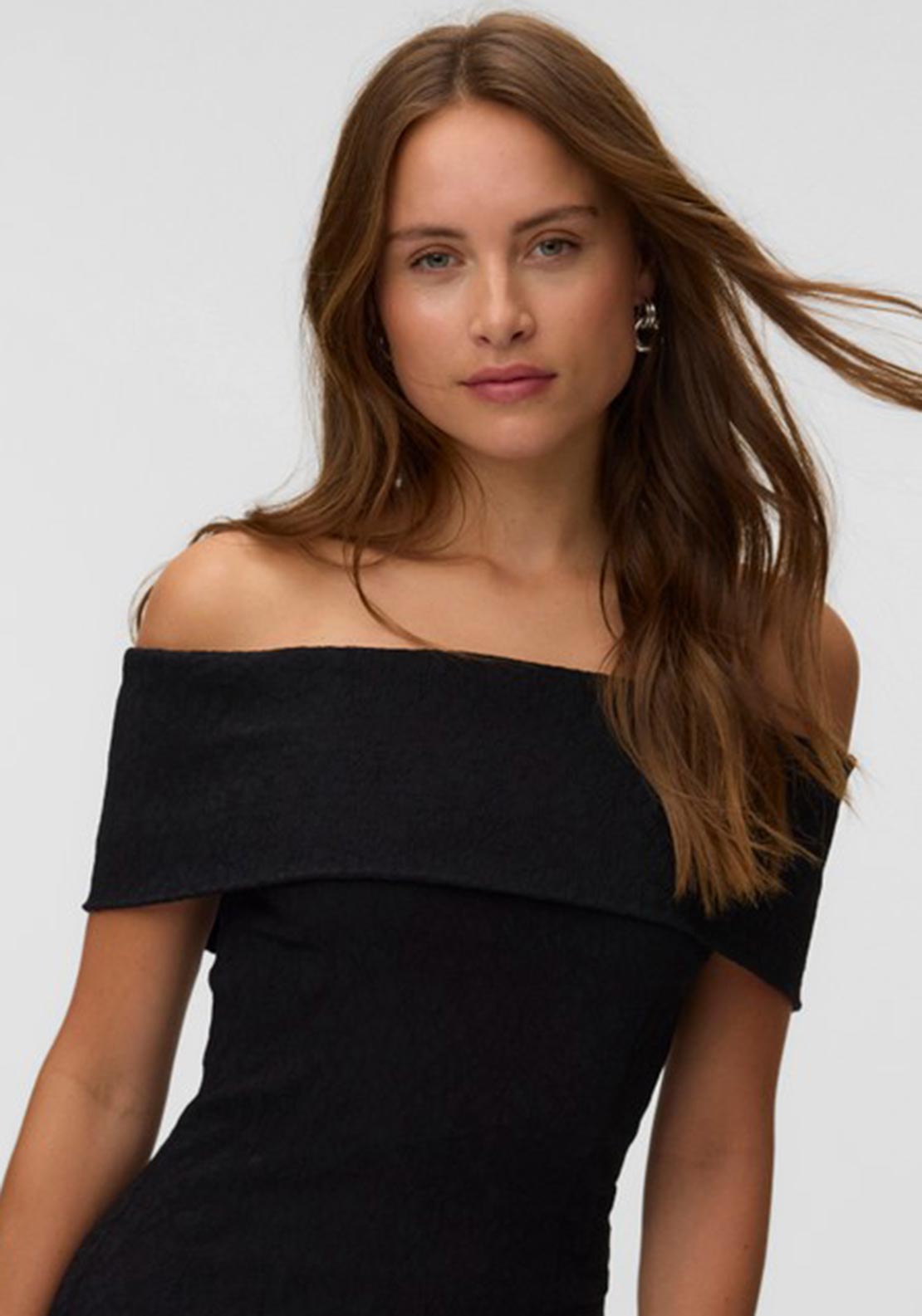 Vero Moda Aware Elliana Off Shoulder Top, Black