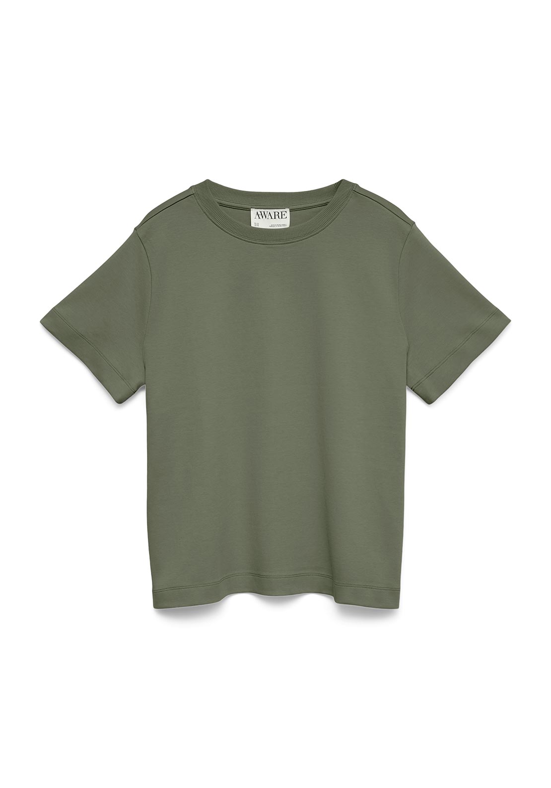 Vero Moda Aware Naima Basic T-Shirt, Green