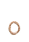 Absolute Beaded Bracelet Set of 3, Rose Gold & Brown
