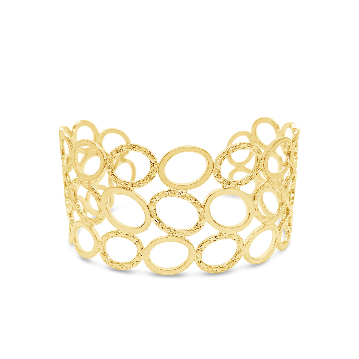 Absolute Cuff Bangle, Gold