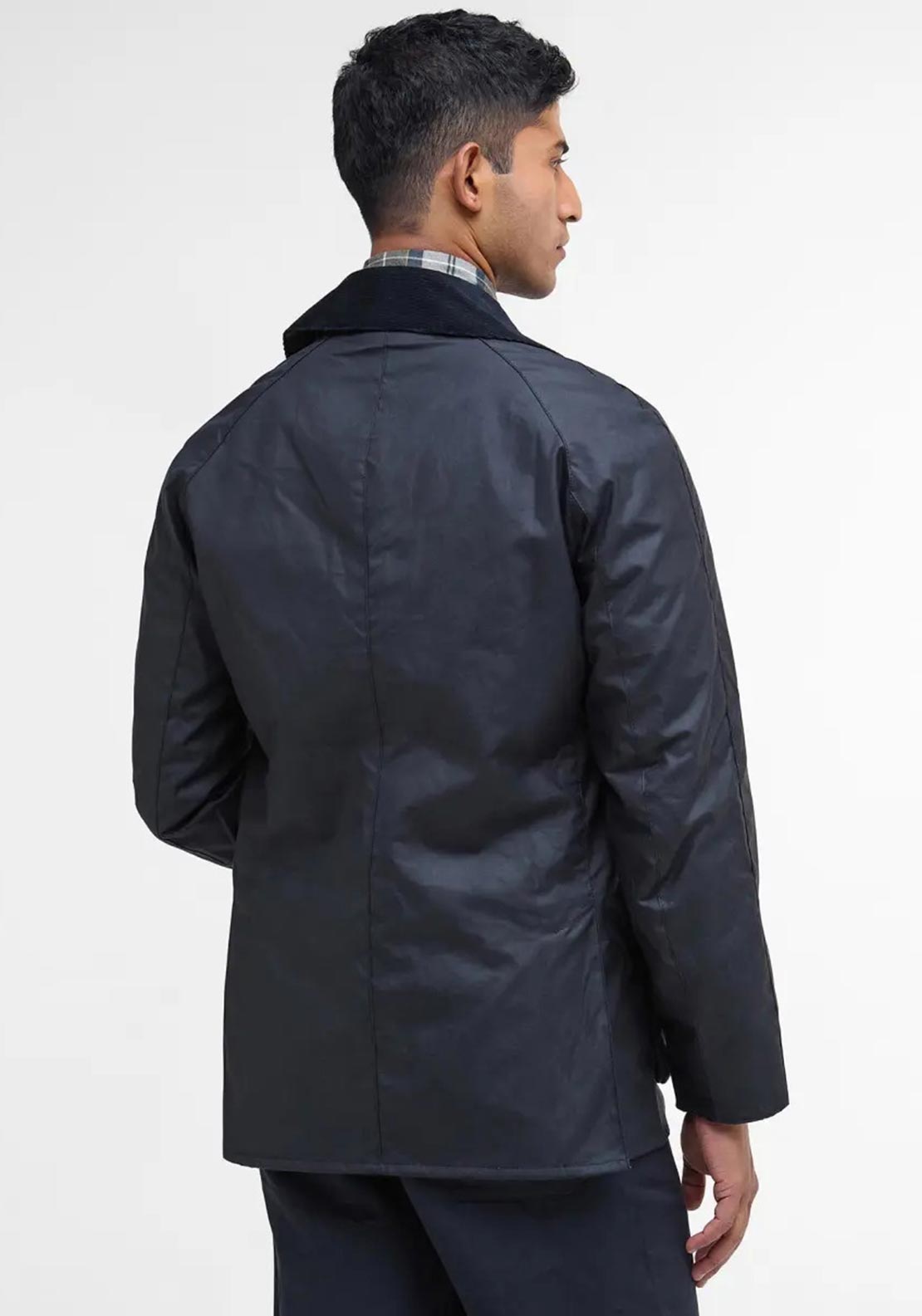 Barbour Men’s Ashby Wax Jacket, Navy