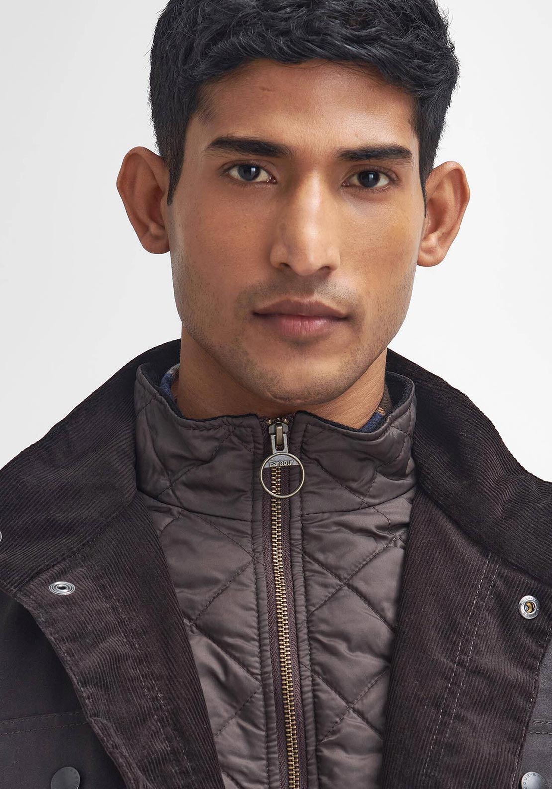 Barbour Men’s Ogston Dual Layer Jacket, Rustic Brown
