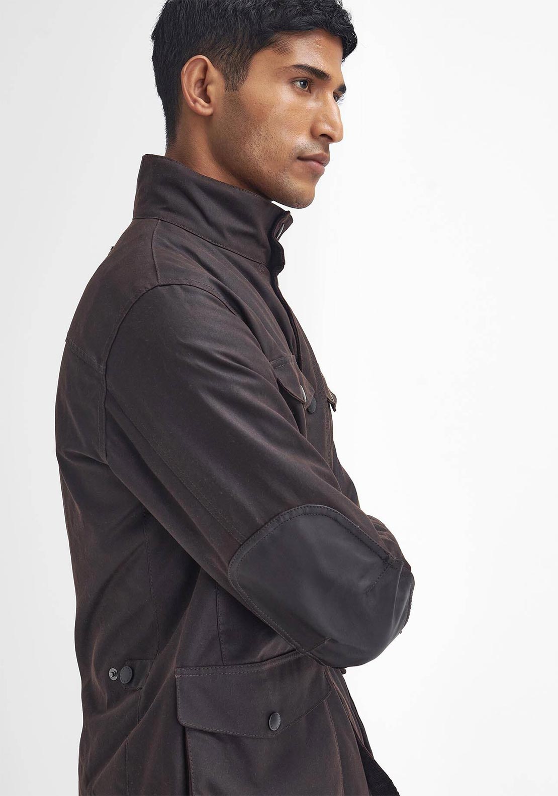 Barbour Men’s Ogston Dual Layer Jacket, Rustic Brown