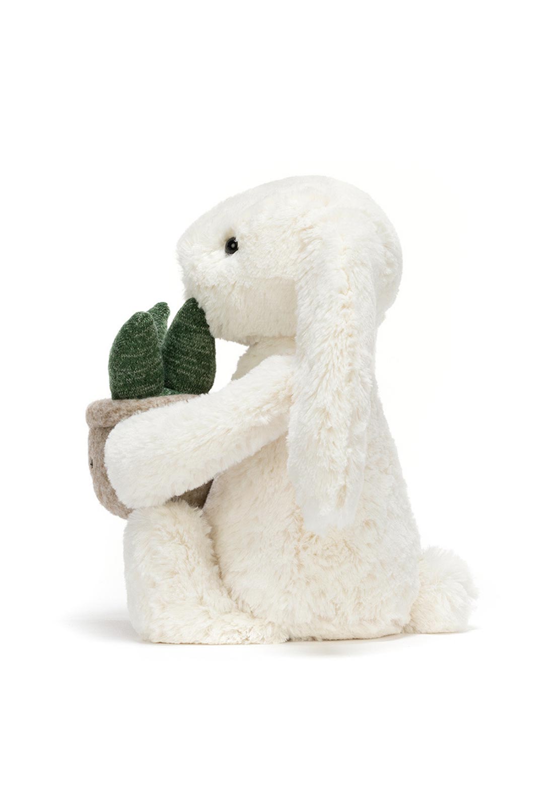 Jellycat My Name Is Cream Bunny With Plant