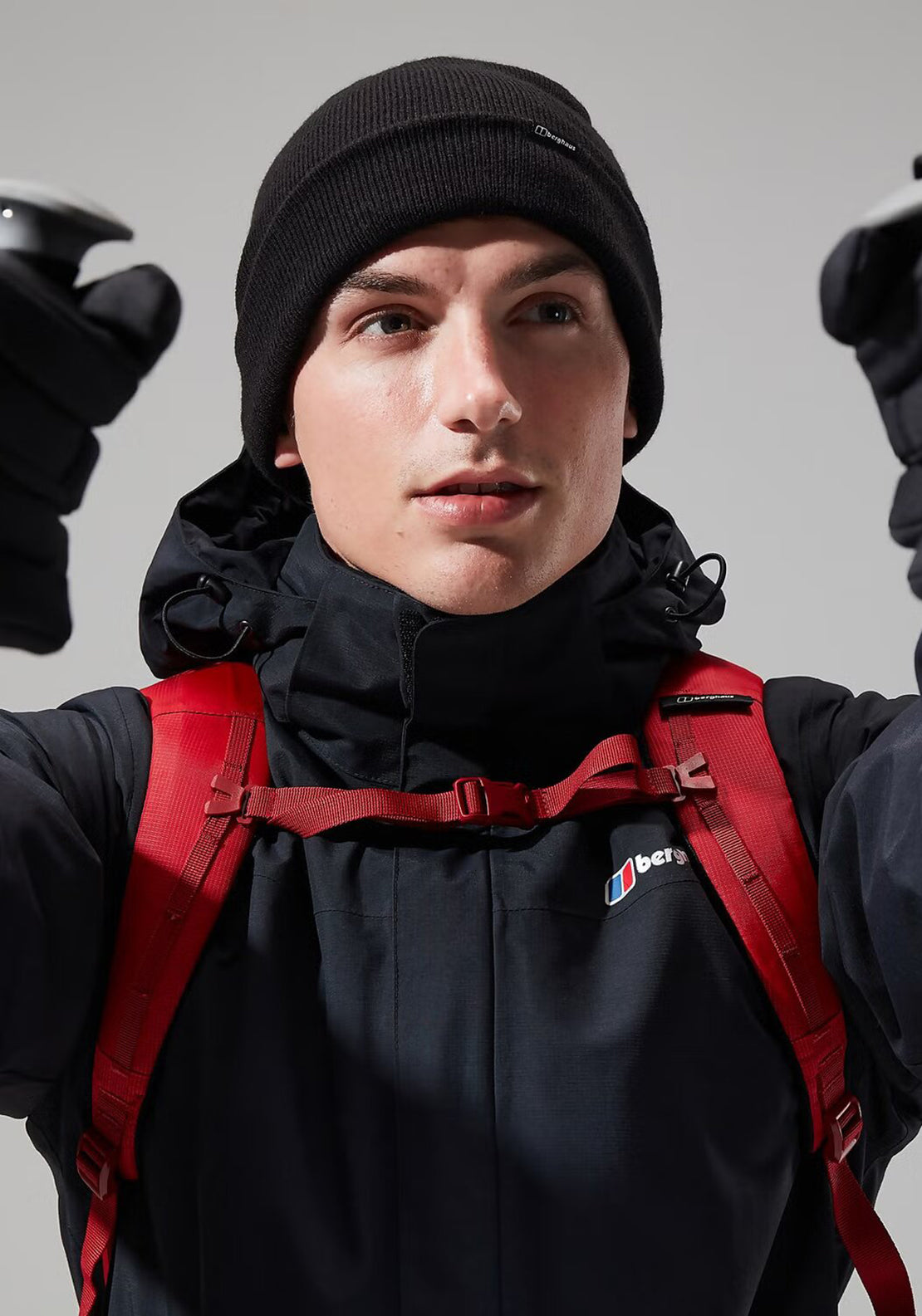 Berghaus Hillwalker InterActive Shell Jacket, Black