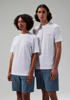 Berghaus Unisex Natural Grit Logo T-Shirt, White