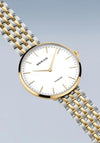 Bering Ladies Titanium Watch, Gold & Silver