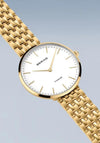Bering Ladies Titanium Watch, Gold