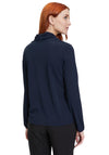 Betty Barclay Cowl Neck Top, Navy