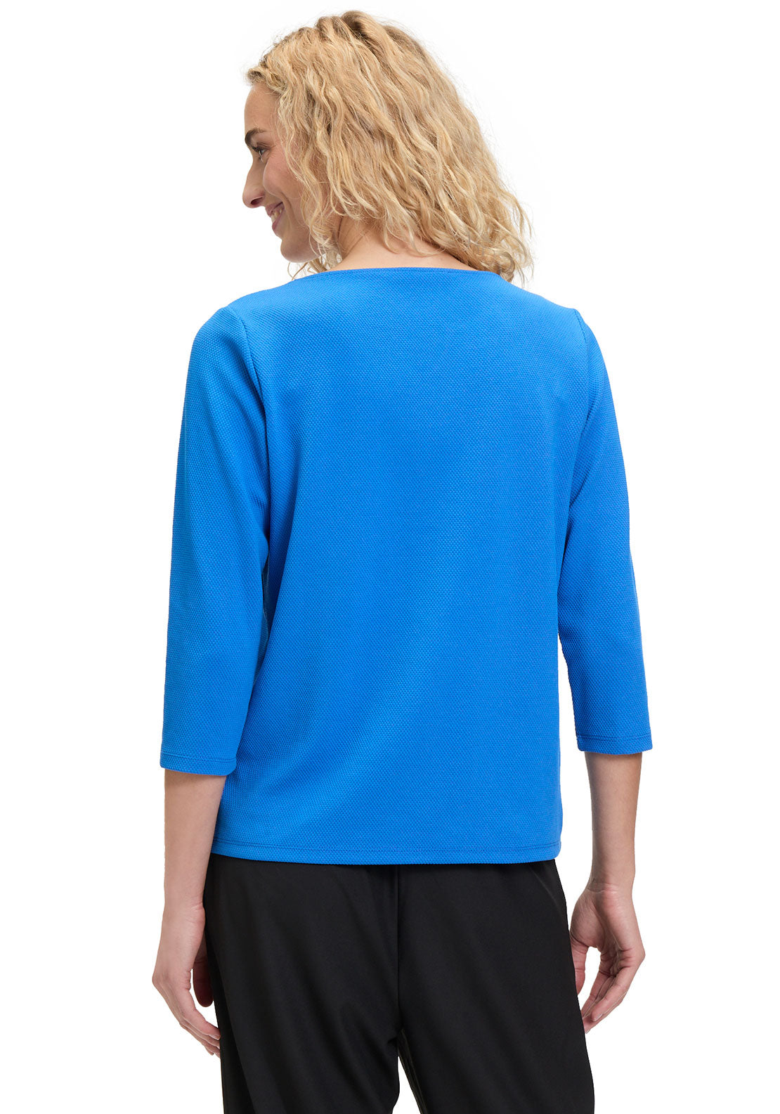 Betty Barclay Textured Top, Blue