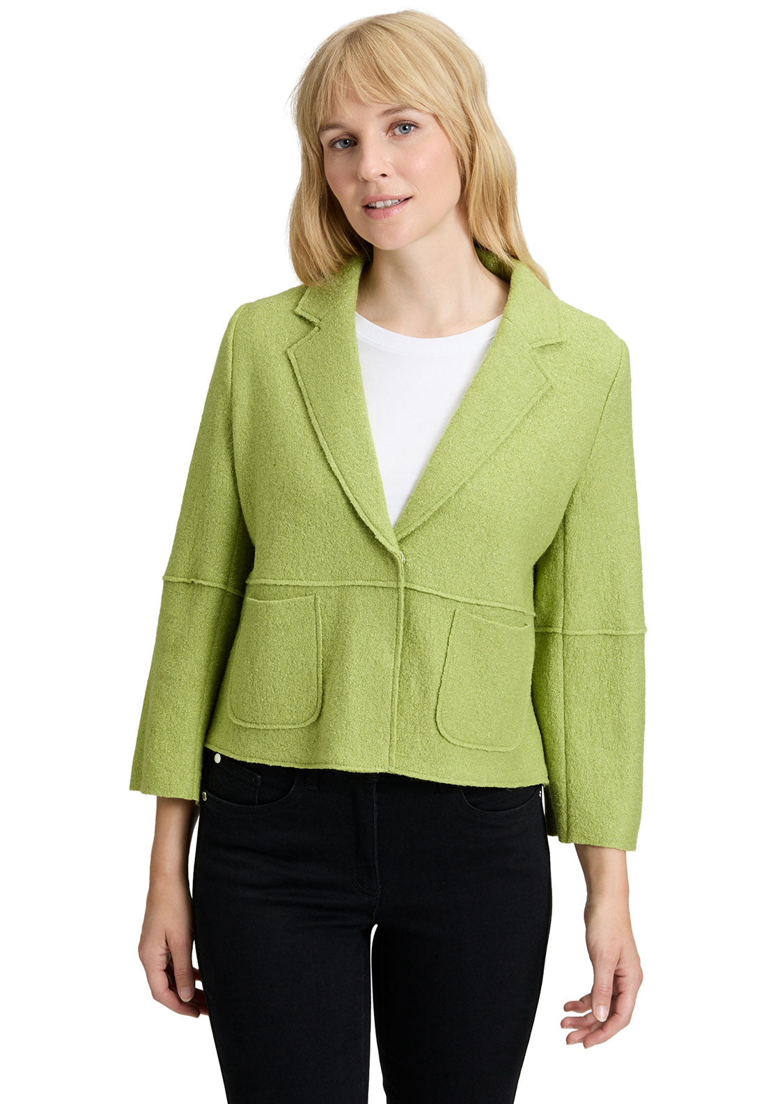 Betty Barclay Wool Blend Jacket, Green