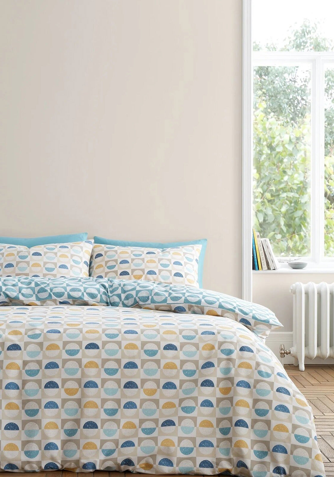 Bianca Home Hans Retro Spot Duvet Cover Set, Natural McElhinneys