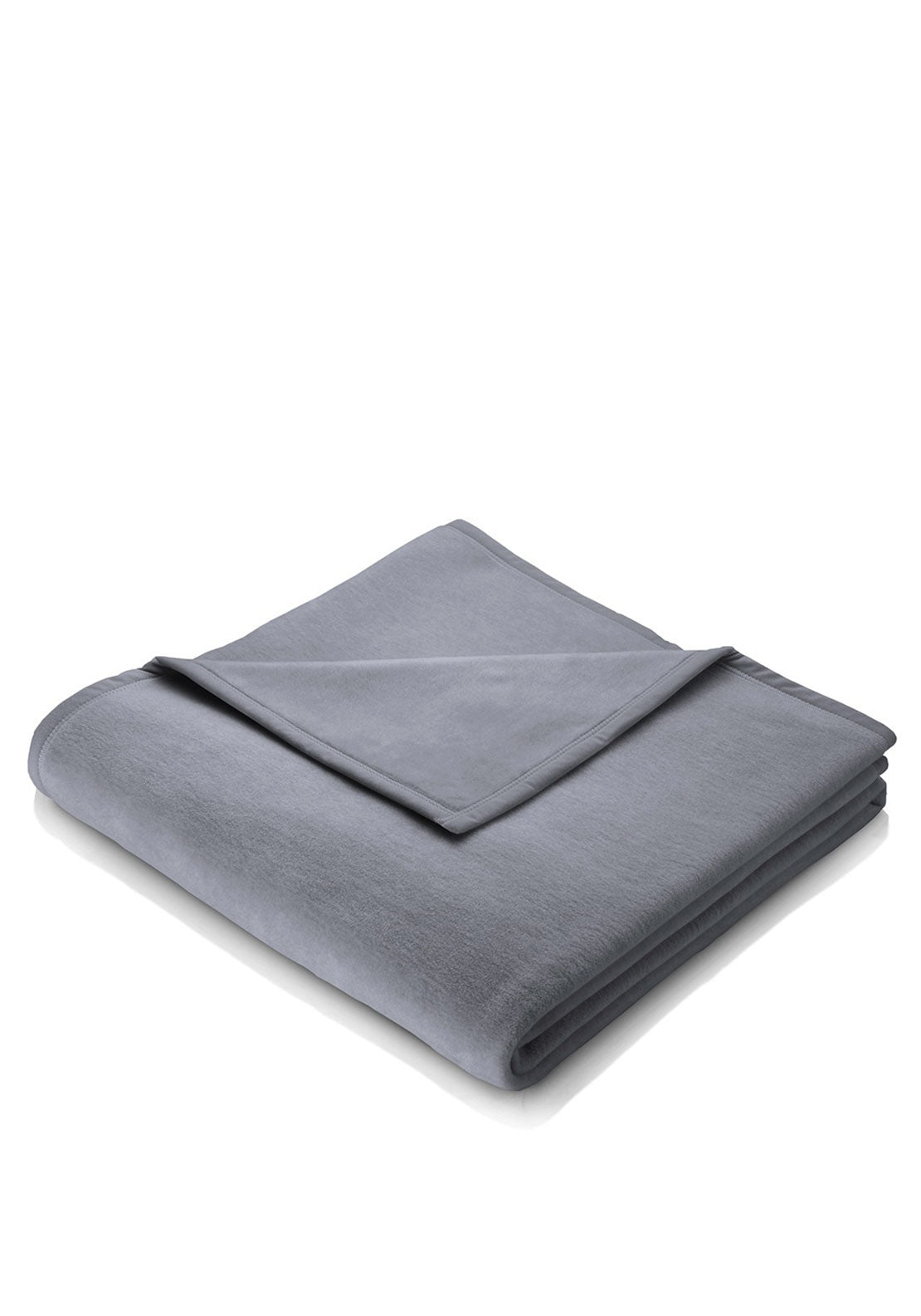 BIEDERLACK THROW DUSKY BLUE