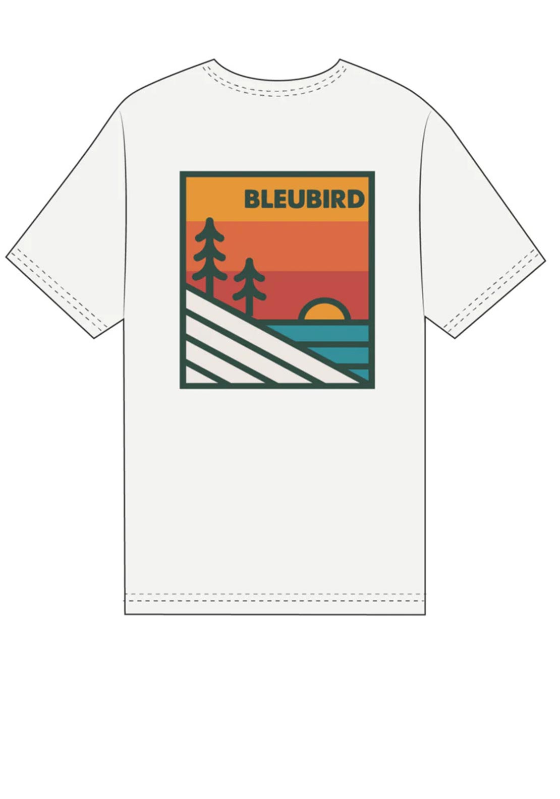 Bleubird Sundown T-Shirt, White