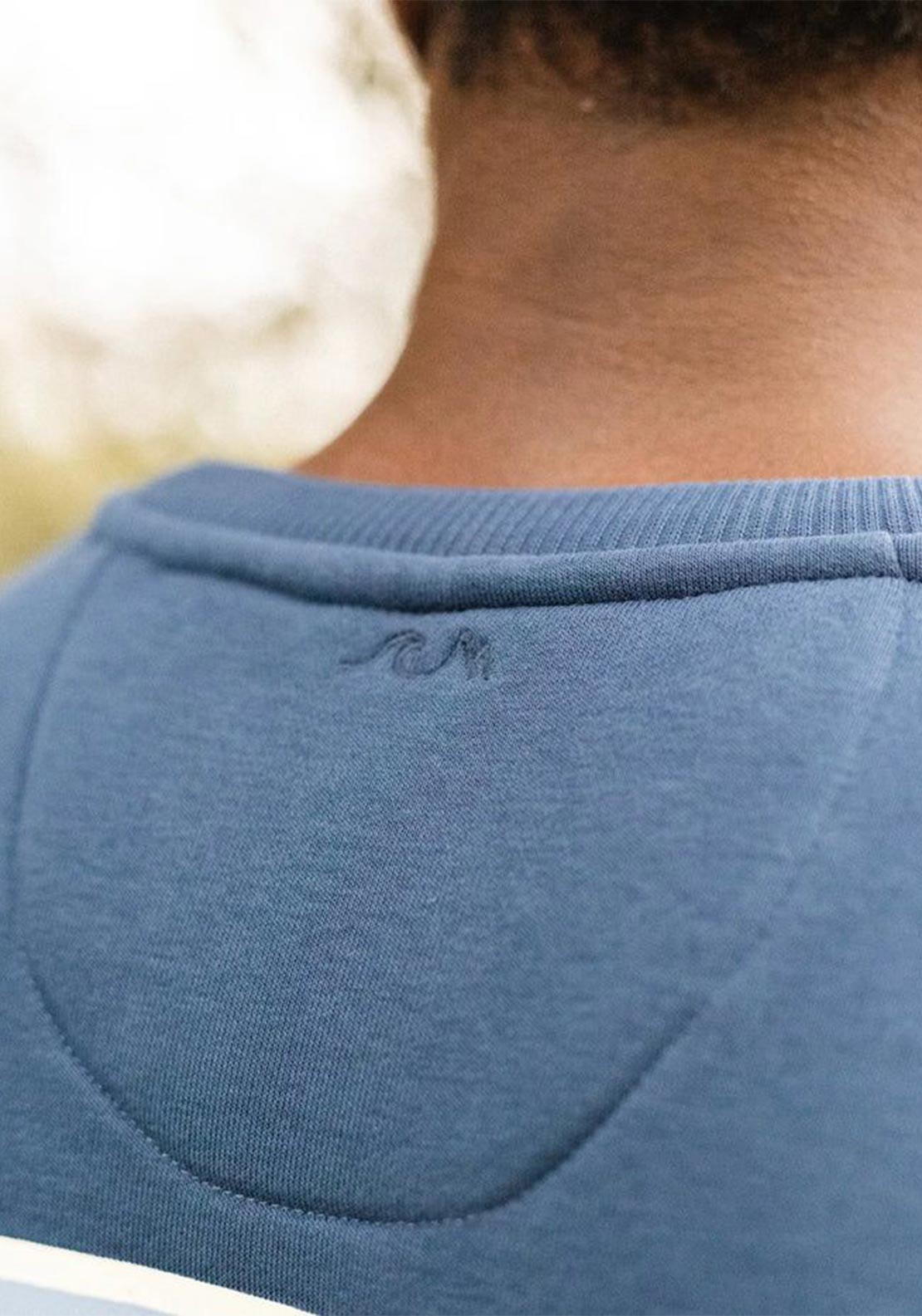 Bleubird Waypoint Crew Neck Sweatshirt, Navy