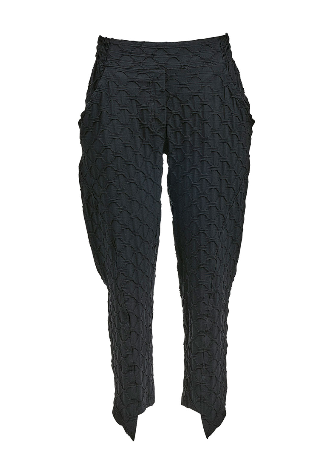 My Soul Bubble Slim Leg Trousers, Black