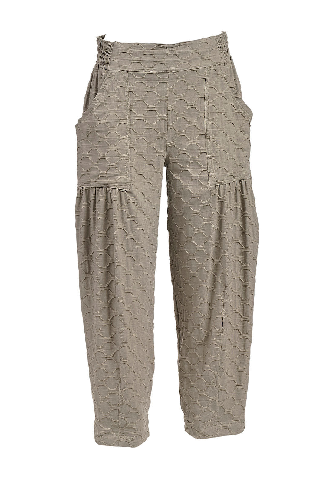 My Soul Bubble Relaxed Fit Trousers, Khaki