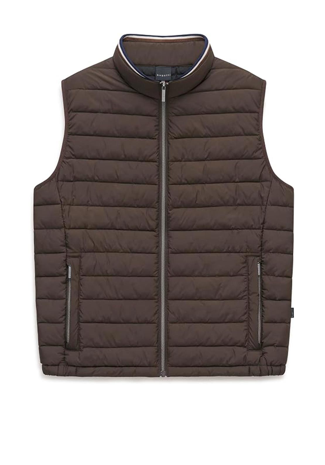 Bugatti Light Series Quilted Gilet, Brown