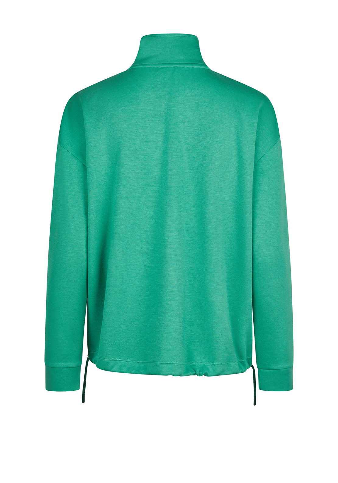 Barbara Lebek Zip Up High-Neck Sweat Jacket, Green