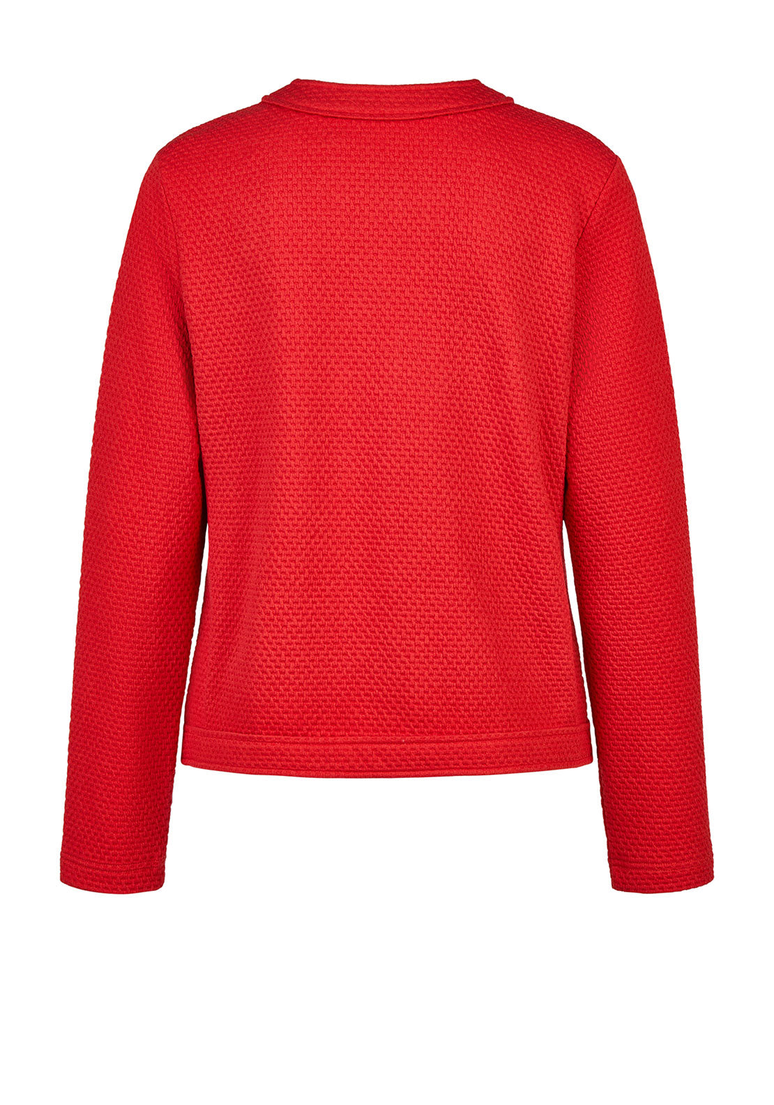 Barbara Lebek Textured Jacket, Red