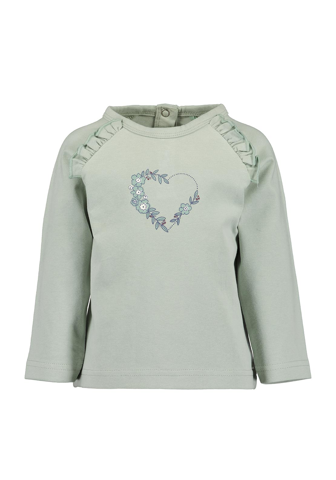 Blue Seven Baby Girl Long Sleeve Top, Green
