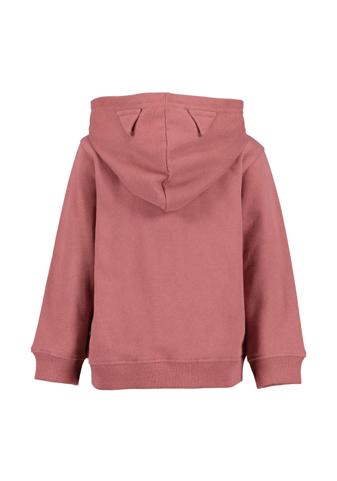 Blue Seven Baby Girl Hooded Full Zip Sweater, Pink