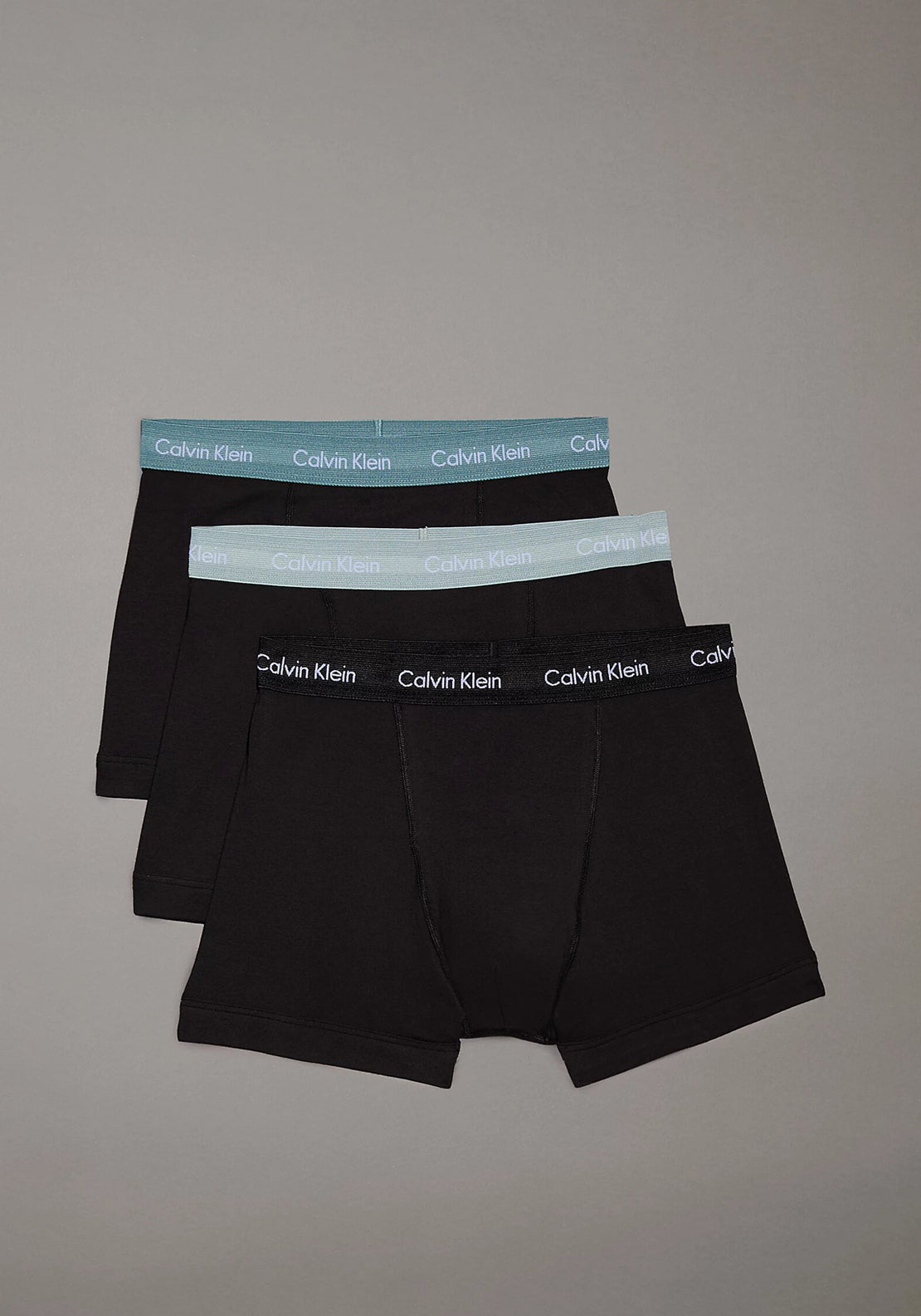 Calvin Klein Cotton Stretch Pack Trunks, Black Multi McElhinneys