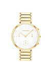Calvin Klein Ladies 25200284 T-Bar Watch, Gold