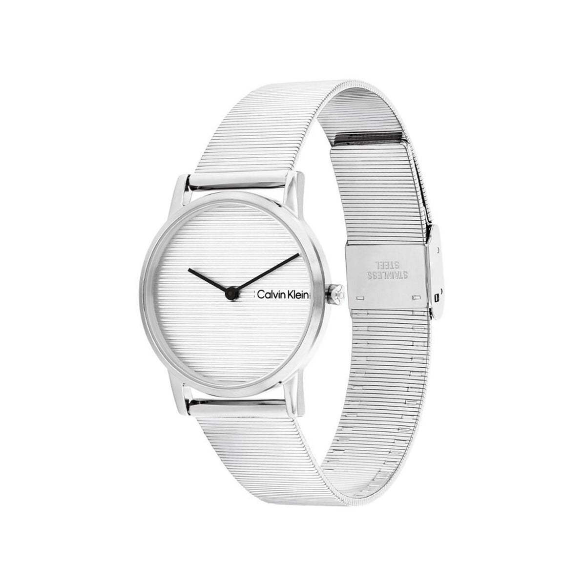 Calvin Klein Ladies Feel Watch, Silver