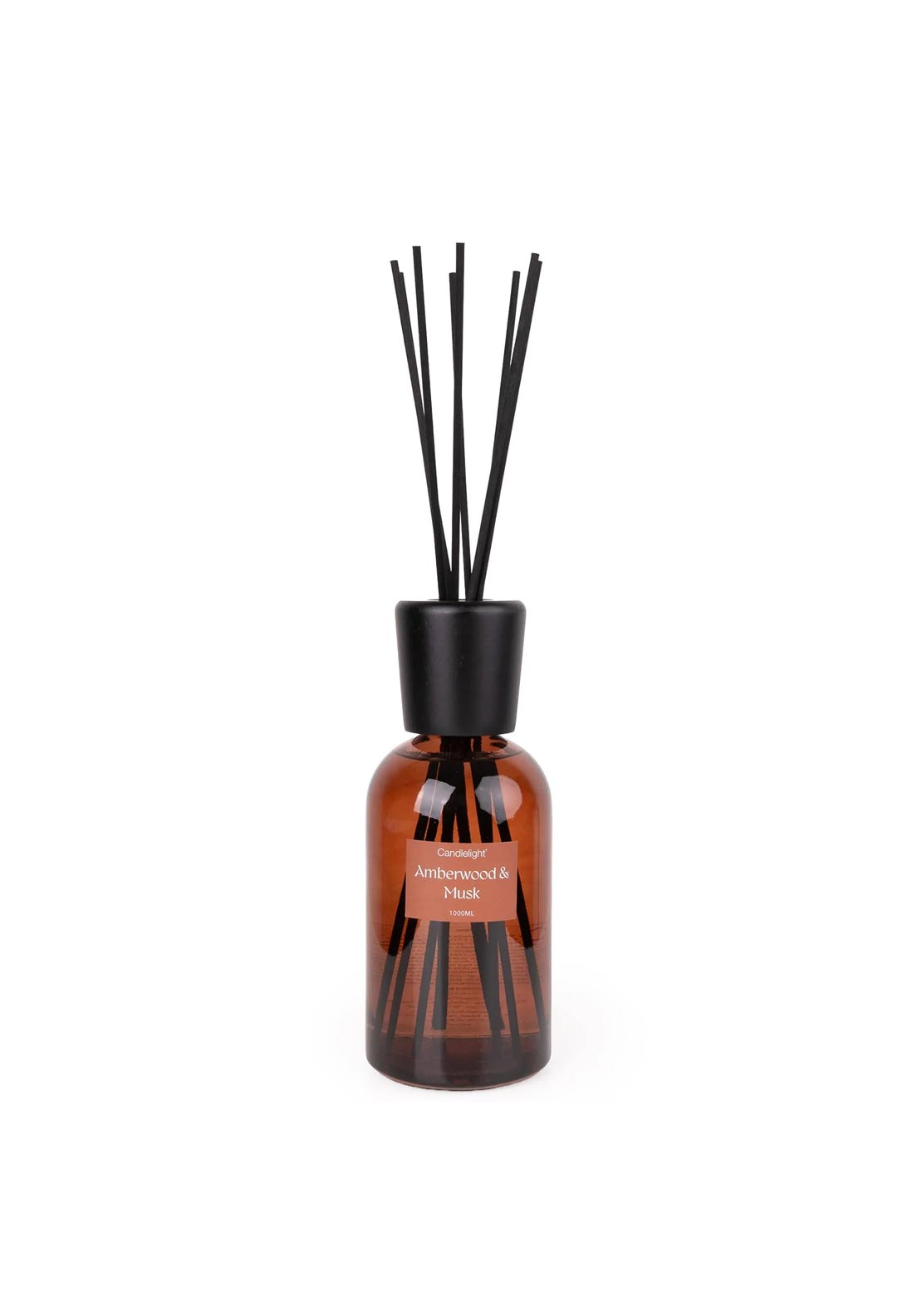 Candlelight Amberwood & Musk Reed Diffuser, 1ltr
