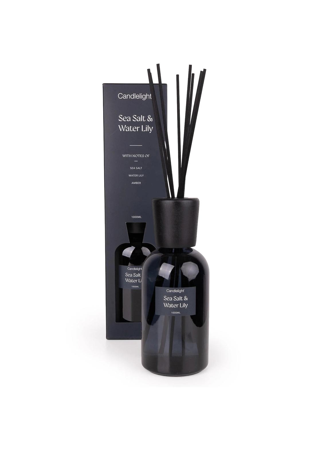 Candlelight Sea Salt & Water Lily Reed Diffuser, 1ltr