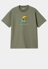 Carhartt WIP Warm Embrace T-Shirt, Dollar Green